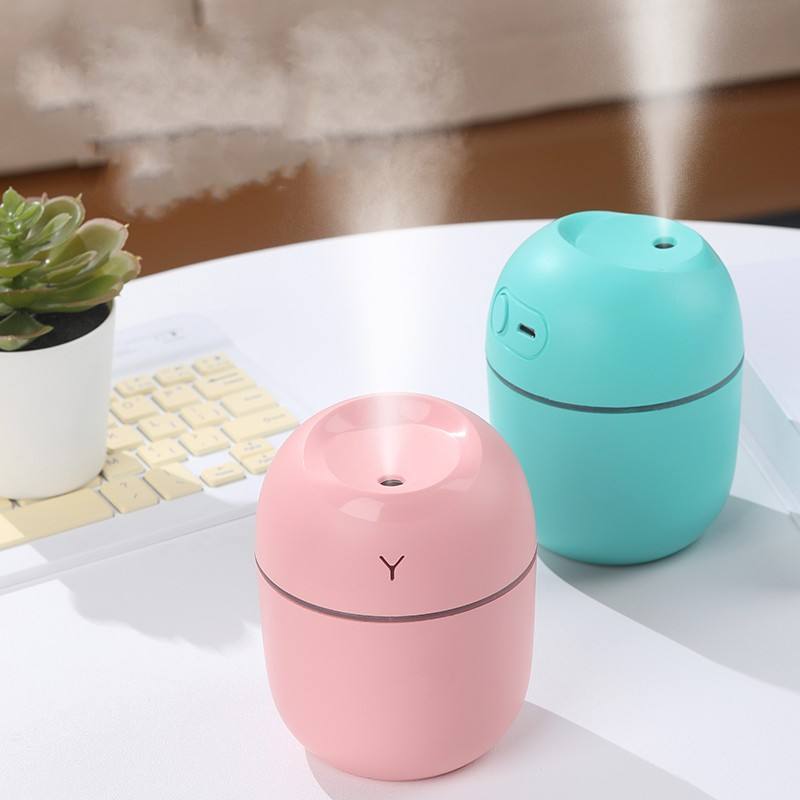 Difusor De Aromaterapia Ultrassônico Umidificador De Ar Purificador Led egg 220ml Casa Escritório Escola ANJGG BRASIL