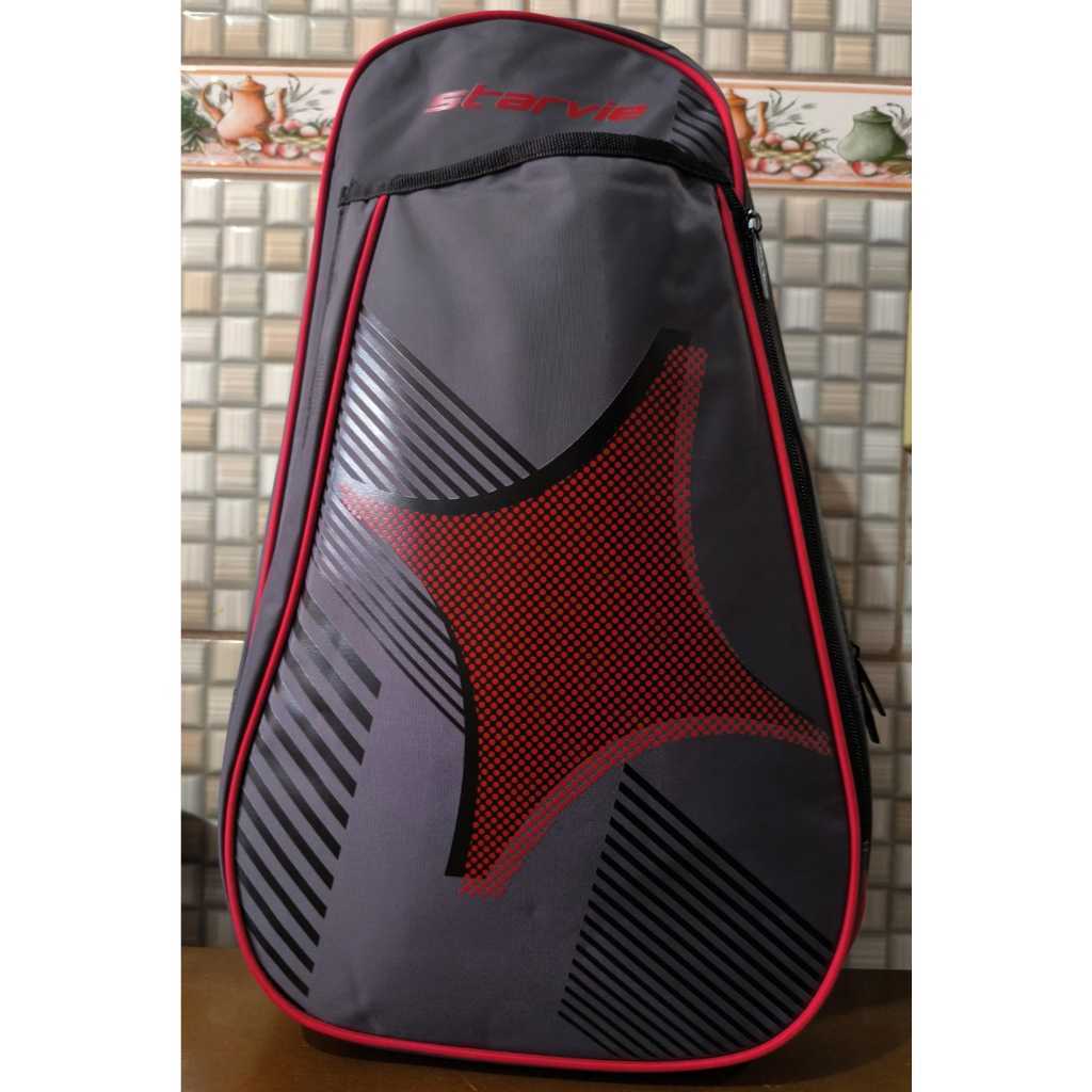 Mochila Raqueteira Starvie Para Beach Tennis Ou Pádel - Vermelha - Nova - Mochila para Tênis