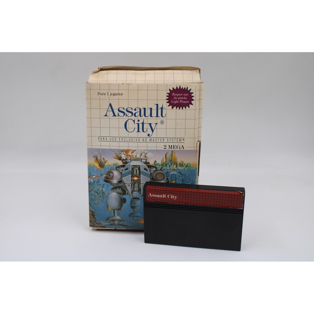 JOGO MASTER SYSTEM - ASSAULT CITY (1)