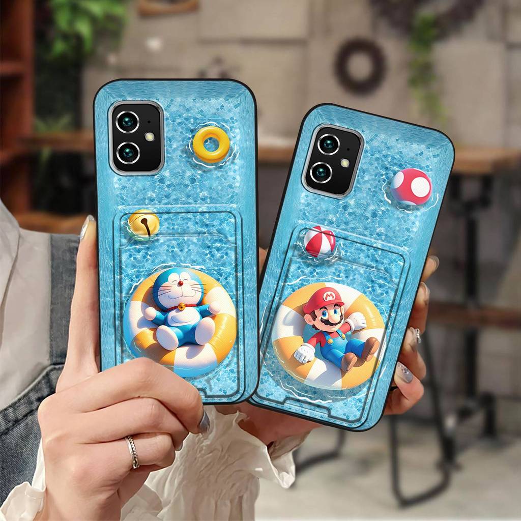 Capa De Telefone À Prova D'água Fofa Para Asus Zenfone 8/ZS590KS/2A007EU Envoltório Completo Durável Anti-Queda Bolsa De