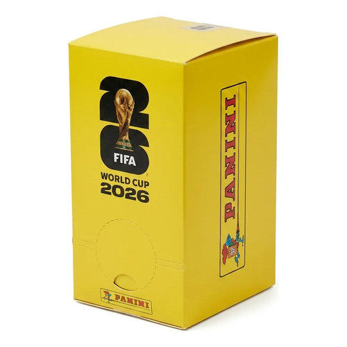 Dispenser Lacrado 100 Envelopes 700 Figurinhas Copa Do Mundo 2026 FIFA Original Panini Oficial