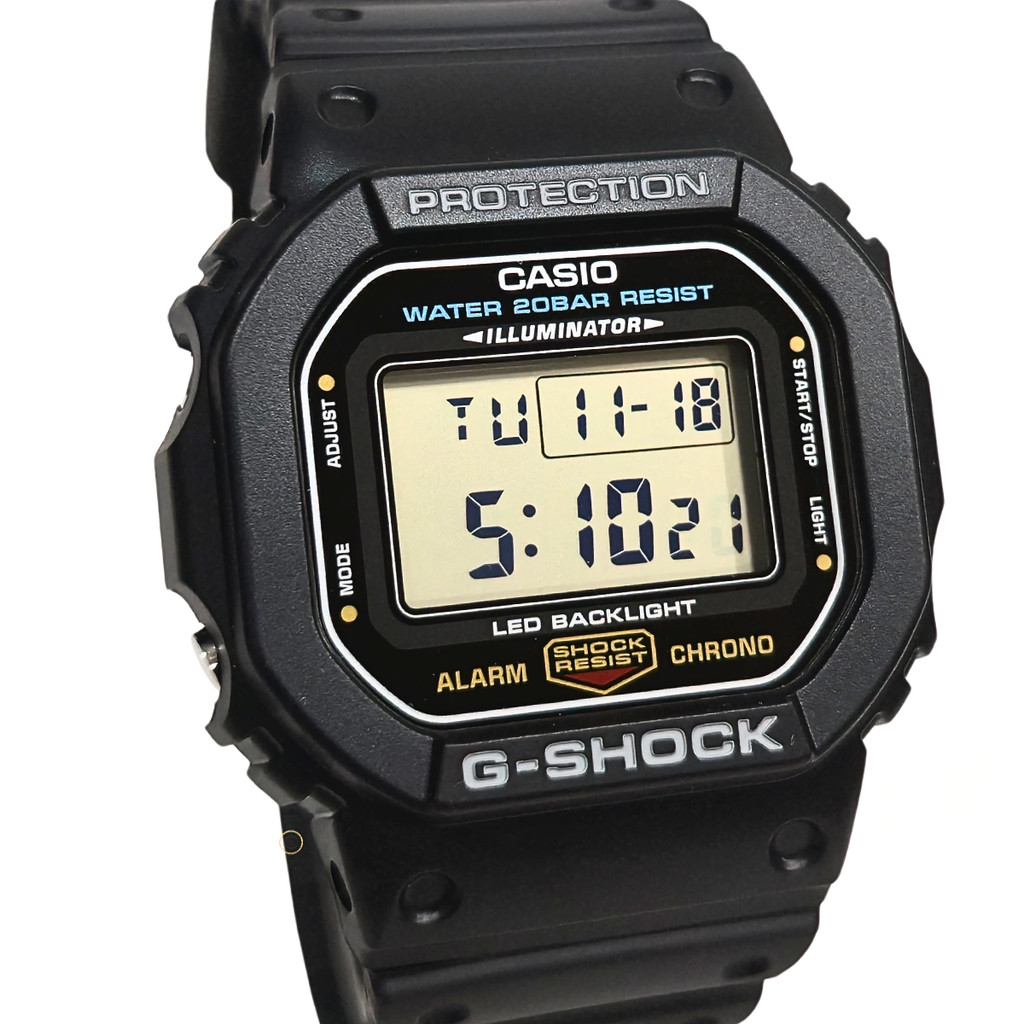 Relógio Casio Masculino G-Shock Preto Digital DW-5600UE-1DR