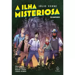 A ilha misteriosa Em Quadrinhos - HQ | Júlio Verne
