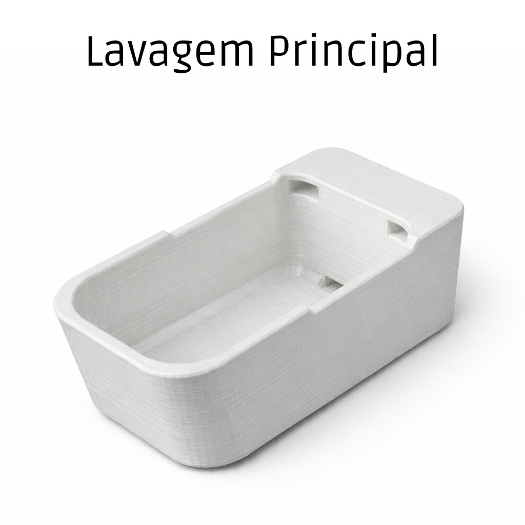 Dispenser Inteligente sabão liquido Compatível Midea HealthGuard e StormWash Lava e Seca