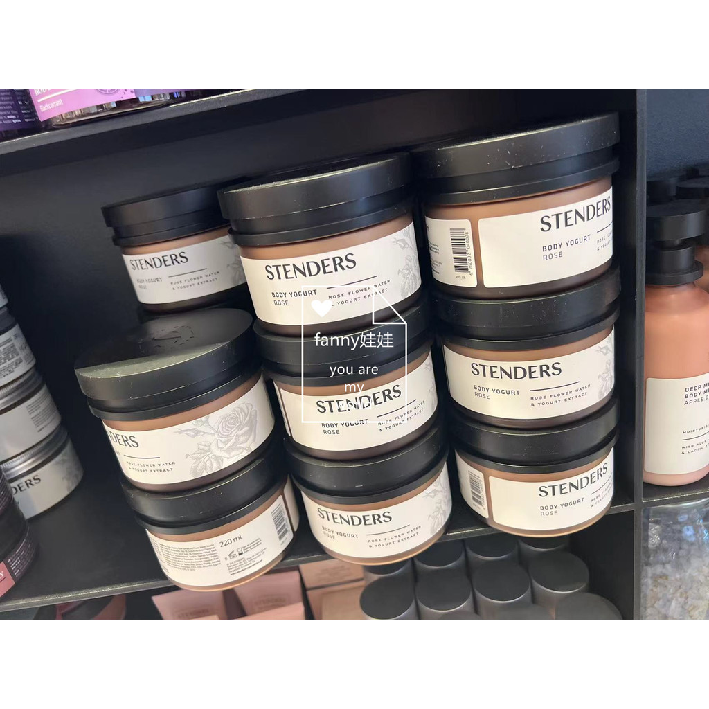 STENDERS STENDERS Cranberry Rose Grapefruit Loção Corporal Suave Pele Hidratante Loção Hidratante Suave