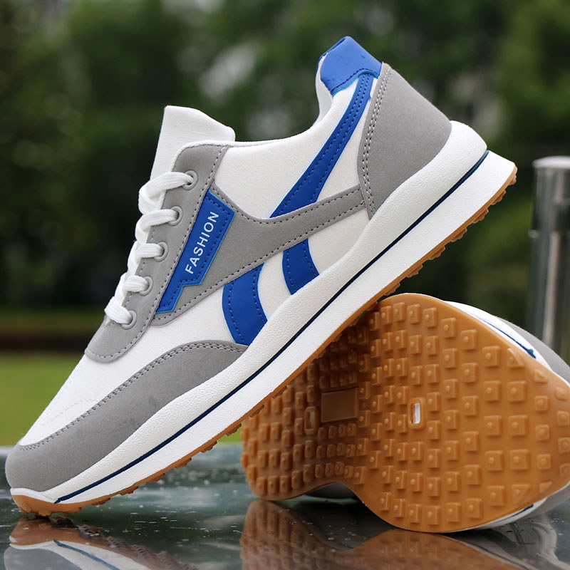 Sapatos masculinos leves sapatos de lona respirável versão coreana All-Match velho pequim sapatos de pano masculino Casu