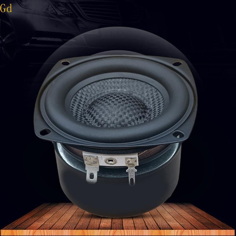 Alto-Falante Baixo Tecido Fibra Vidro Gd Som HiFi Driver Quadrado 3 Polegadas Para Home Theater