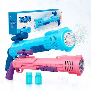 Big Lança Bolhas de Sabão Infantil Automática com Luz, Brinquedo Divertido para Crianças,  Modelo Grande Envio Imediato