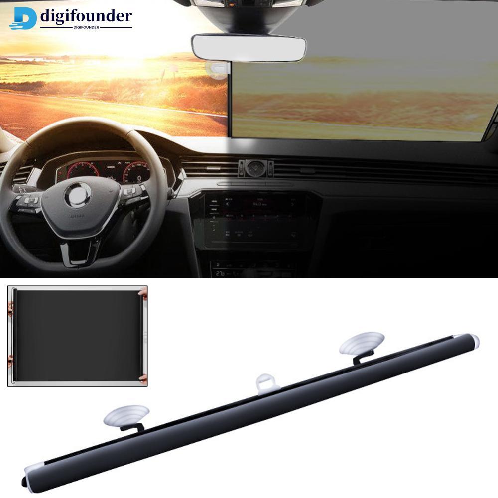 DIGIFOUNDER 125x58cm Pára-Brisa Do Carro Protetor Solar Stretch Sombrinha Janela Automática Proteção De Verão Cortina De