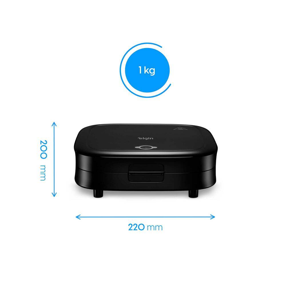 Sanduicheira Duo Time – 800W Aquecimento Duplo