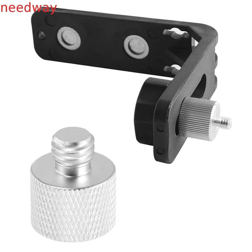 NEEDWAYB 5/8'A 1/4 " Adaptador Acessórios De Equipamento Para Rosca Laser Nível Rangefinder Microfone Suporte Parafuso