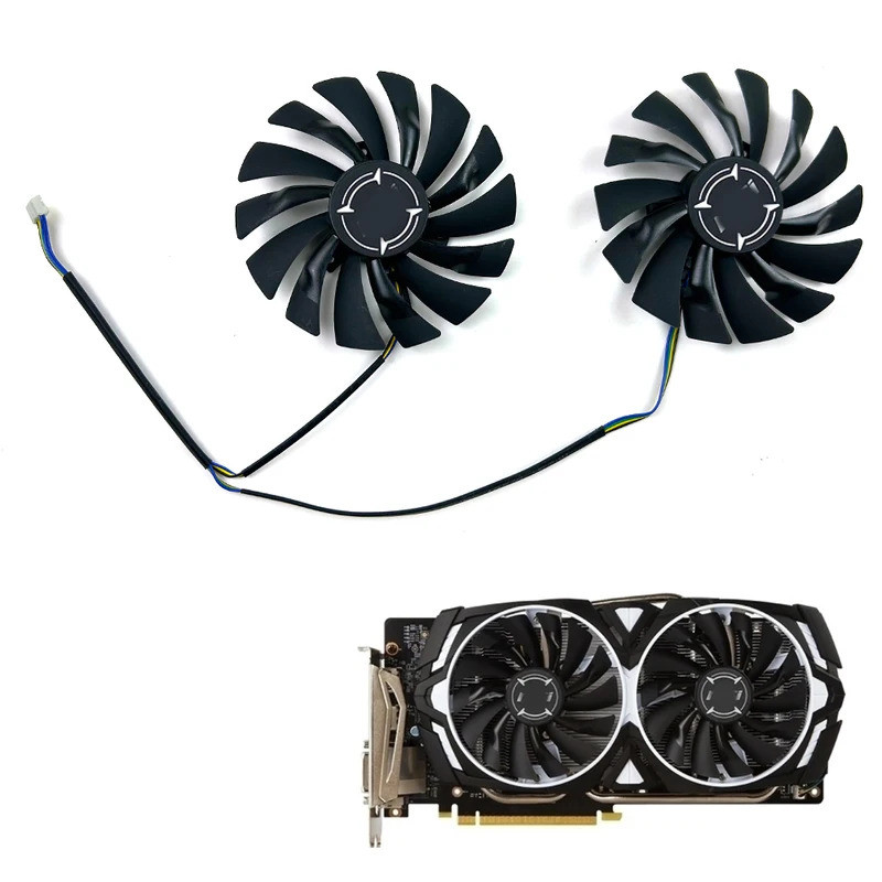 Novo Ventilador De Refrigeração 95mm 4pin PLD10010S12HH GTX1080 1070 1060 Armadura Para MSI GeForce GTX 1080TI 1080 1070