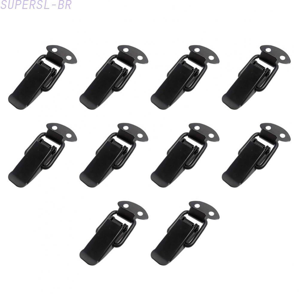 ⚡Clearance⚡Buckle 4/10x Black Box Ideal Hardware Latch Spring Loaded Clip Brand New