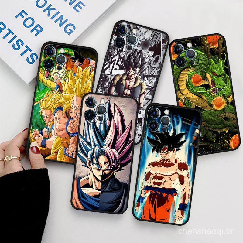 ✨NOVIDADE Capa para iPhone 15 14 13 12 11 Herói de Anime de Luta Antishock | Capinha iPhone Mais Vendida