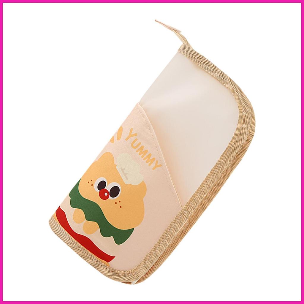 Bolsa De Maquiagem Em Pé , À Prova D'água , Portátil , Dobrável , Organizador De Escova De Dentes , Para Papelaria , Ban