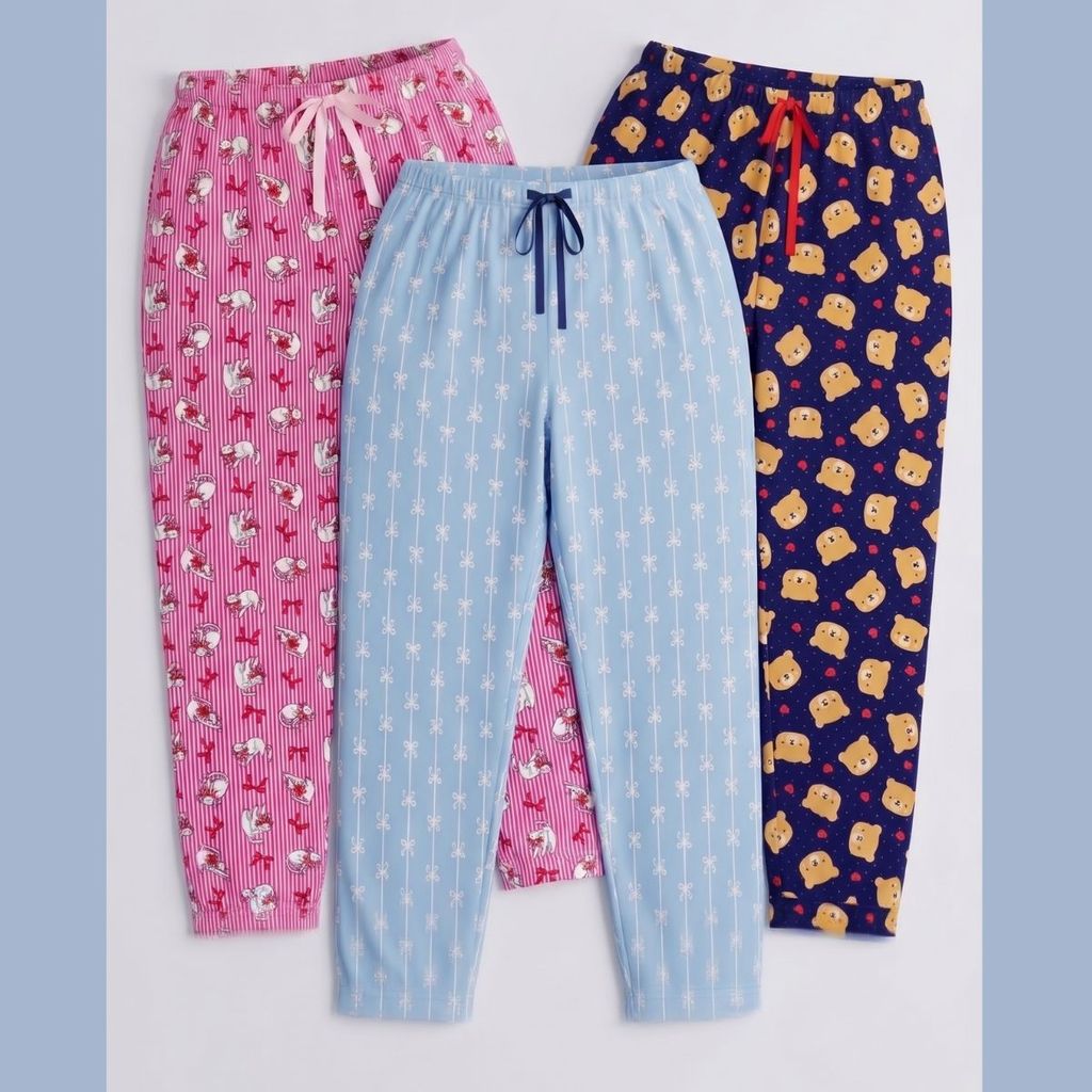 Kit 2 calças pijama plus size variadas 46 ao 54