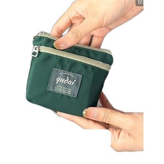 Bolsa de moedas Mini simples masculino feminino estudante crianças pequena carteira 2026 novo estilo cartão de comida po