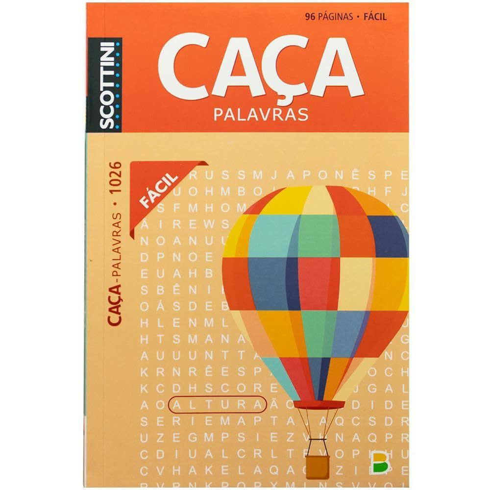 Scottini Caça-palavras | 96p | N.1026 | Fácil
