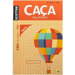 Scottini Caça-palavras | 96p | N.1026 | Fácil