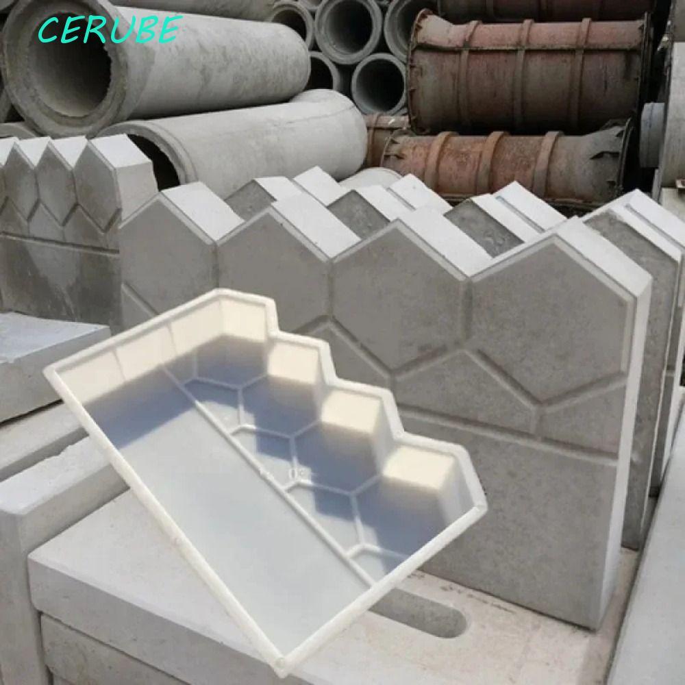 Molde De Tijolo De Cimento Para Cerca De Jardim CERUBE , Decorativo Antigo De Plástico , Reutilizável