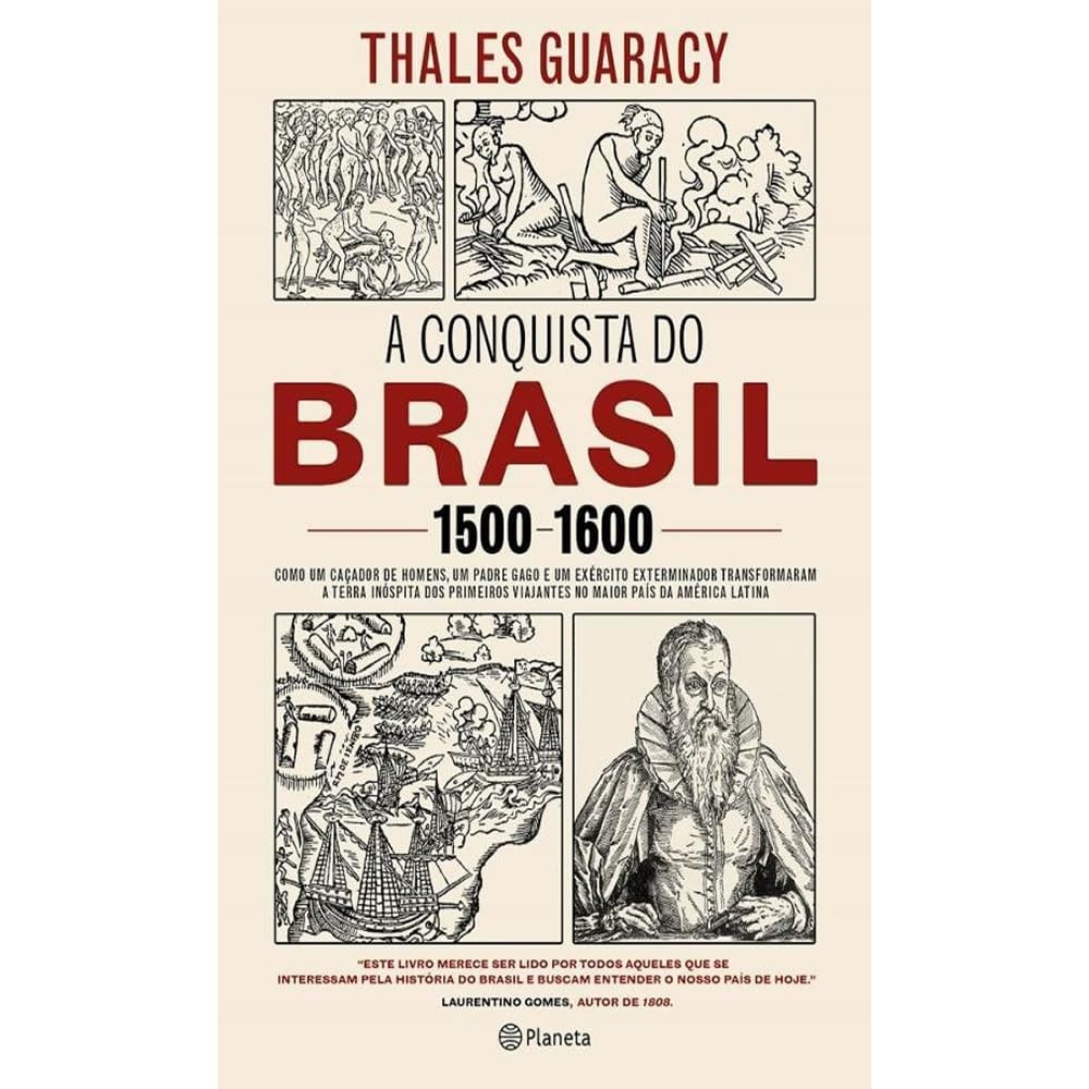 A conquista do Brasil (GRIFOS) autor Thales Guaracy