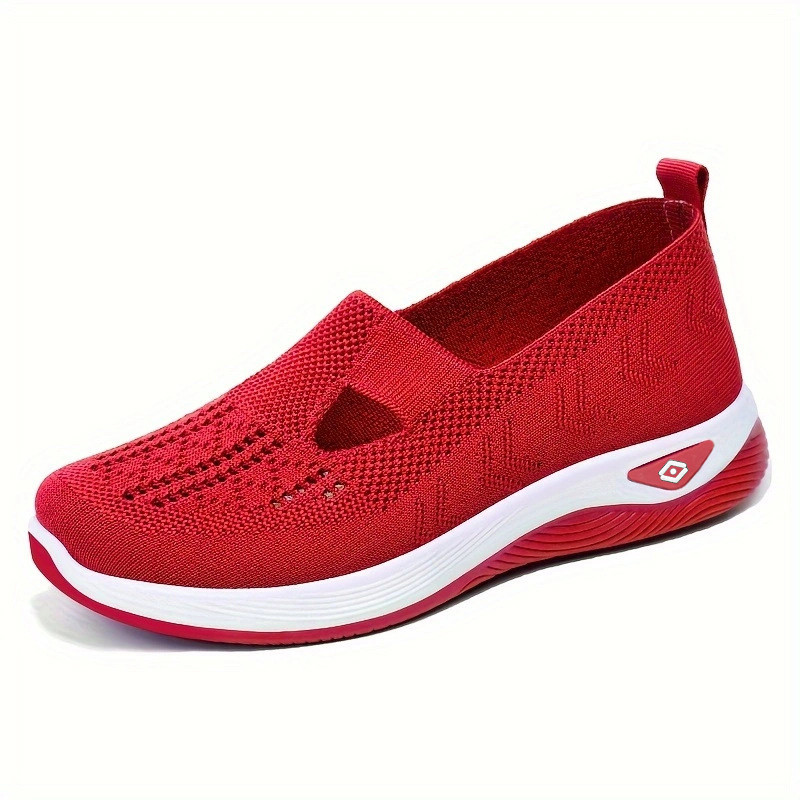 Sapatos de pano femininos deslizamento em sola macia não cansado sapatos femininos 2026 primavera verão sapatos Plus Siz
