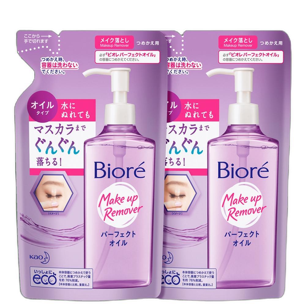 Kit Bioré Make Up Remover Cleansing Oil Refil (2 Unidades)