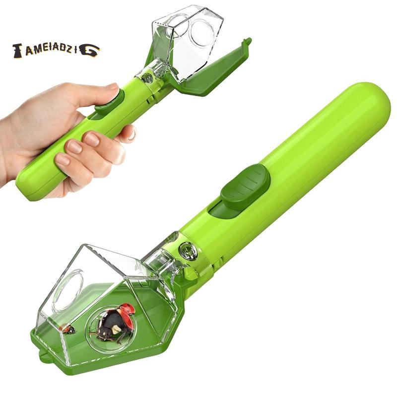 [Entrega Rápida T] Bug Catcher Para Crianças-Kit De Armadilha De Insetos Com Lupa 6X Ferramenta Educacional De Haste De 