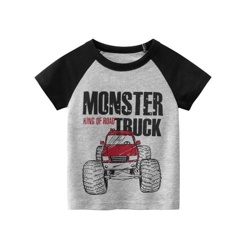27 crianças marca puro algodão roupas infantis verão novo estilo meninos de manga curta topo versão coreana camiseta rou