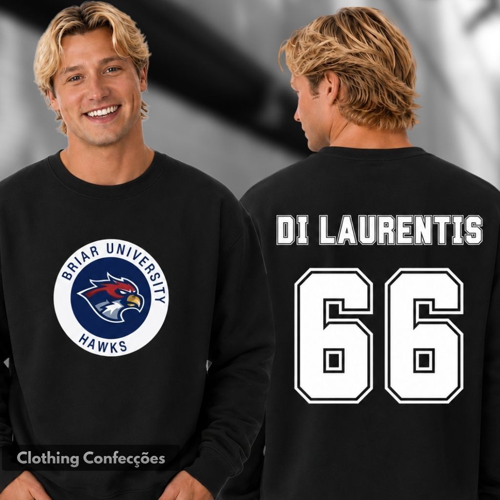 Moletom Careca Série Off Dean 66 Briar University Hockey Romance Casal Livro
