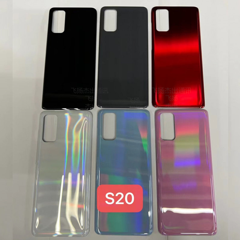 Adequado para Samsung s20 + G9810 s20Ultra G9880 60 tampa da bateria de vidro capa traseira caso traseiro