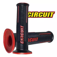 Par Manopla Speed Everday Circuit Preto/Vermelho