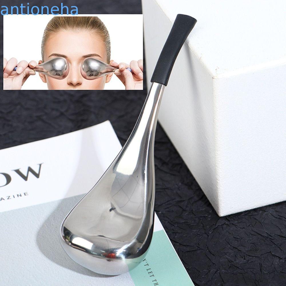 Massageador De Colher De Globos De Gelo ANTIONEHA , Rolo Faciais Antirrugas Para Olhos , Bola De Resfriamento De SPA Con