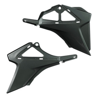 Sub Tampa Lateral Par Honda Nxr Bros 150 2011 2012 2013 2014 Cinza Escuro Pro Tork ABS 100% Virgem