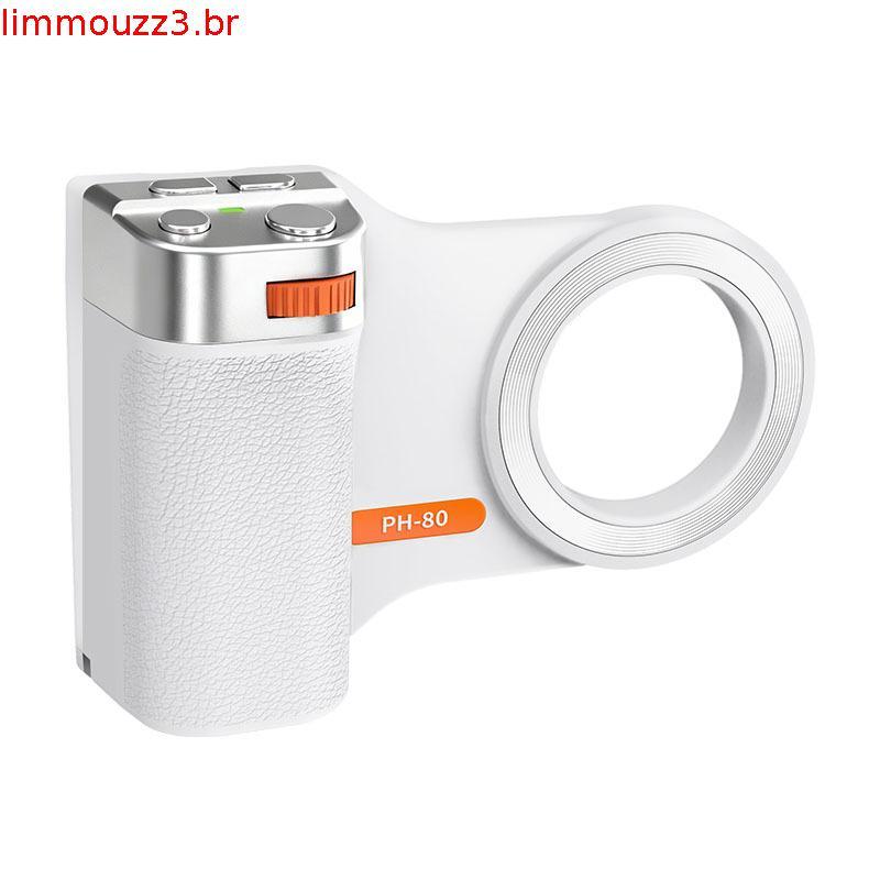 Suporte Magnético para Celular com Controle Remoto, Bastão Selfie, Controle de Zoom, Estabilizador Manual BMPH80