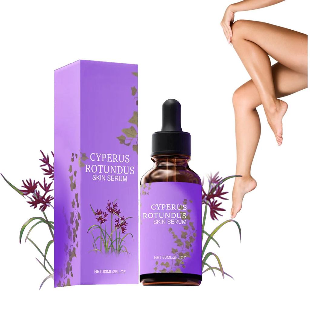Sérum para a Pele de Cyperus Rotundus, Óleo de Cyperus Rotundus para Remoção de Pelos, Natural, Calmante e Suave, 60 ml 