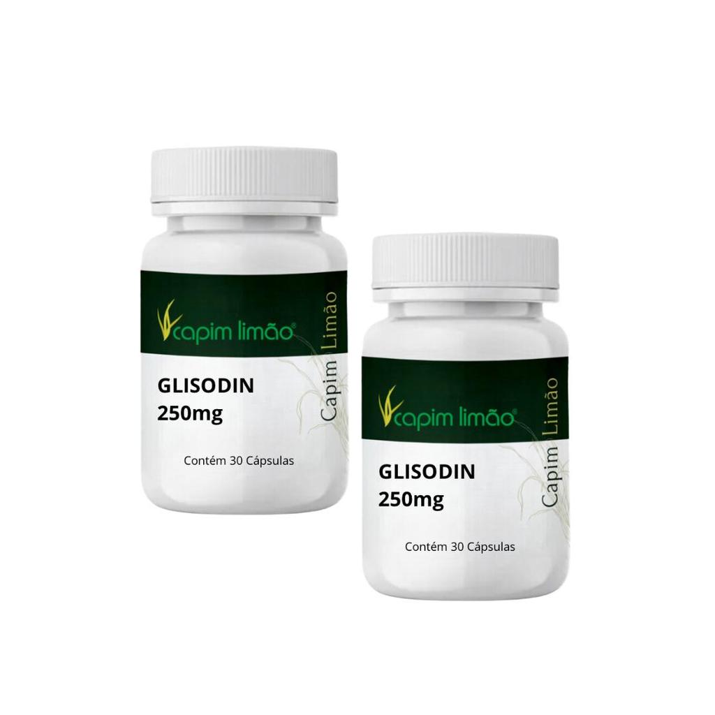 Glisodin 250mg autêntico Lemma 60 cápsulas