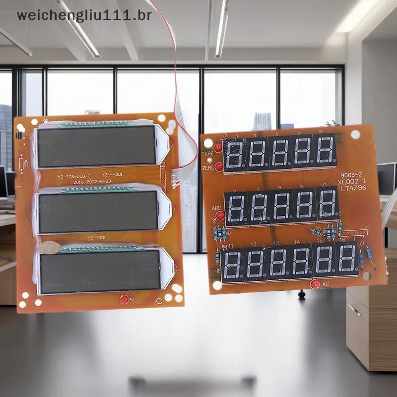 # weicheng Acessórios De Balança Eletrônica Tela De Exibição Placa De Circuito LED LCD Plataforma Digital .