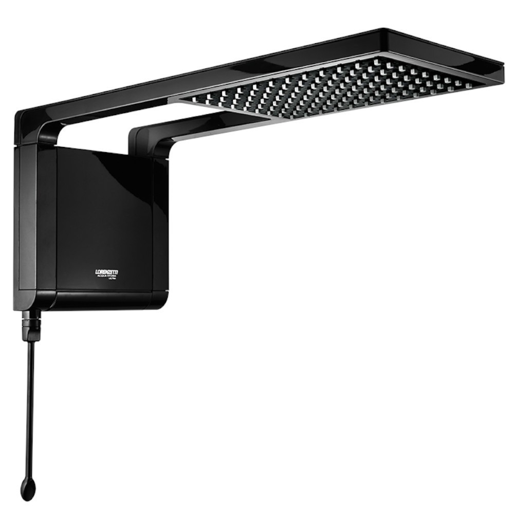 Chuveiro eletrônico 7800W preto - Acqua Storm Ultra - Lorenzetti