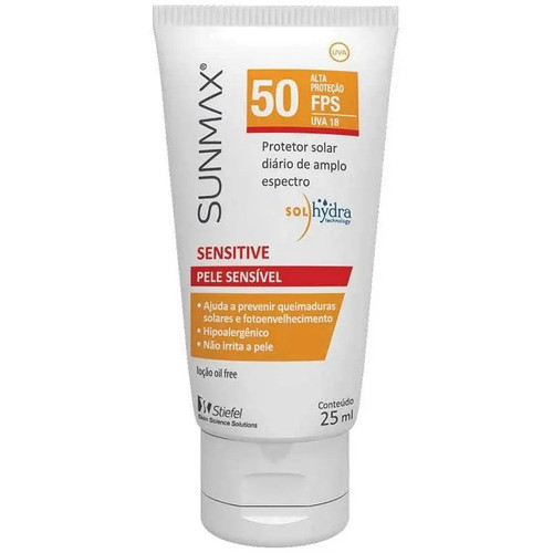 Protetor Solar Sunmax Sensitive Fps50 25ml - Full