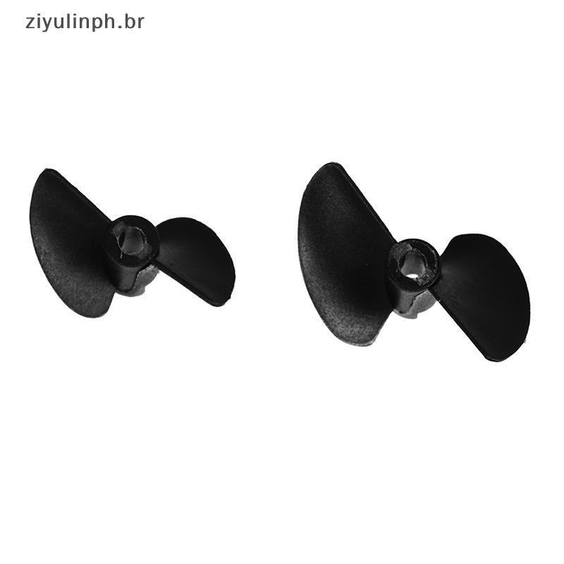 ziyulinph RC Barco Modelo Hélice De Duas Lâminas CW Náilon Paddle P40 Eixo Diâmetro 27/30/32/35/38/40/45/47MM BR