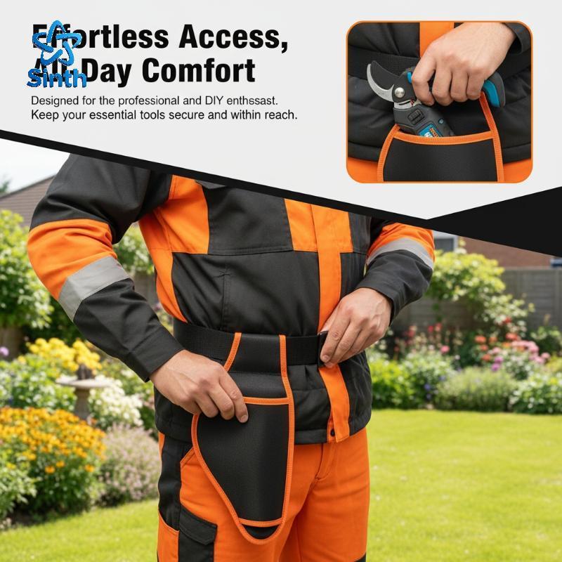 Sinth Tesoura De Poda Elétrica Bainha Bolsa Jardim Cintura Saco Portátil Resistente Transportadora Para Cortador Plantas