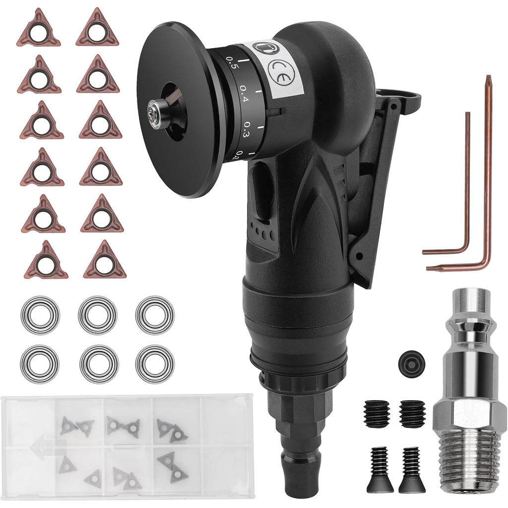 Mini Ferramenta Pneumática de Chanfrar Portátil, Ferramenta de Chanfrar Azulejos a 45 Graus, Kit de Ferramentas Pneumáti