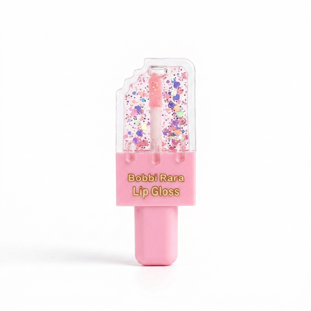 Kit 3/6 Gloss Rosa BRB-0652 285 Bobbi Rara Efeito Molhado e Shine Natural