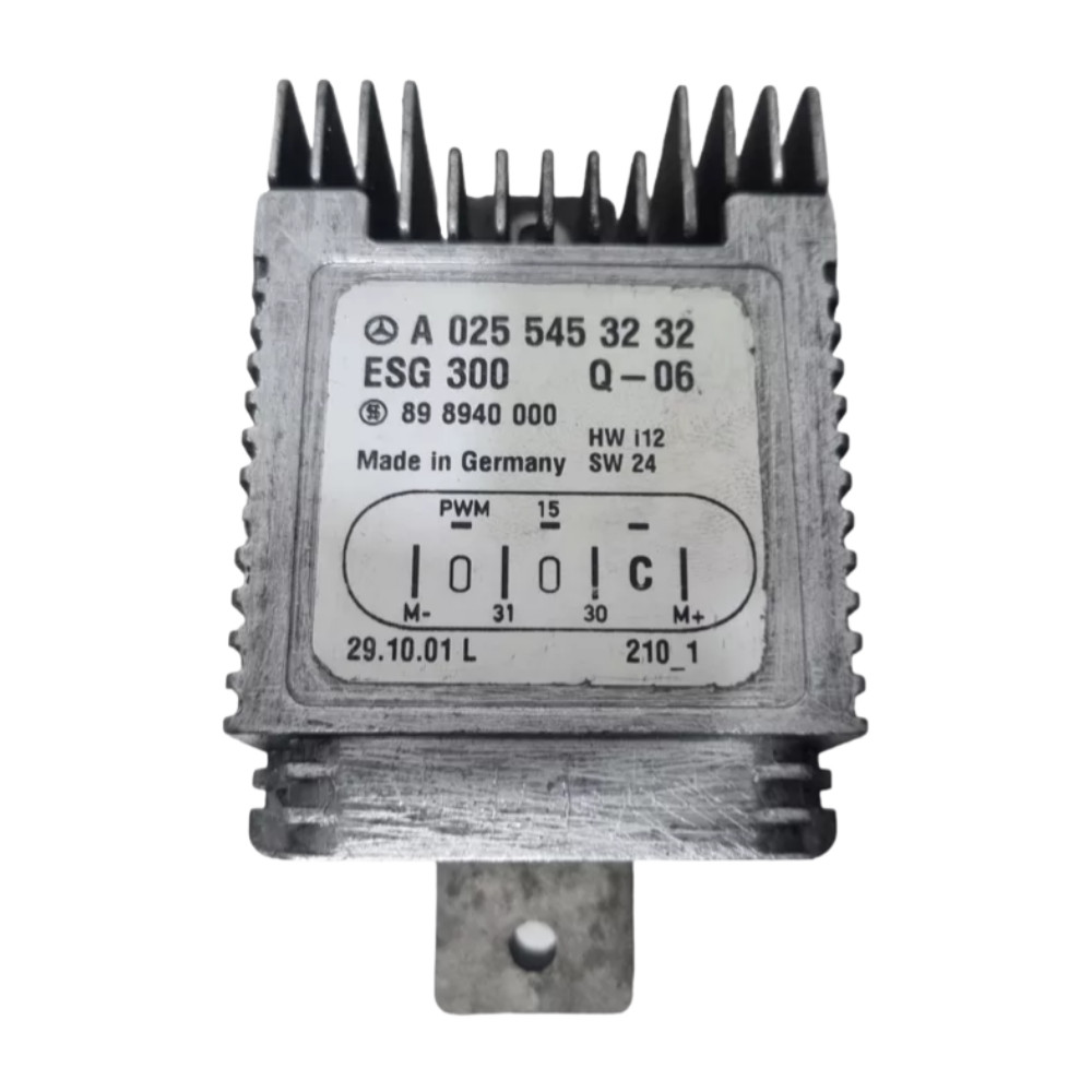 Modulo Resistência A0255453232 Ventoinha Mercedes