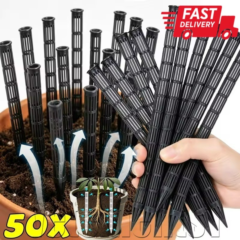 [Navio Grátis] Tubo De Fertilizante De Jardim-Aerador De Solo Bonsai Ventilação De Raiz De Planta-Tubos De Penetração De