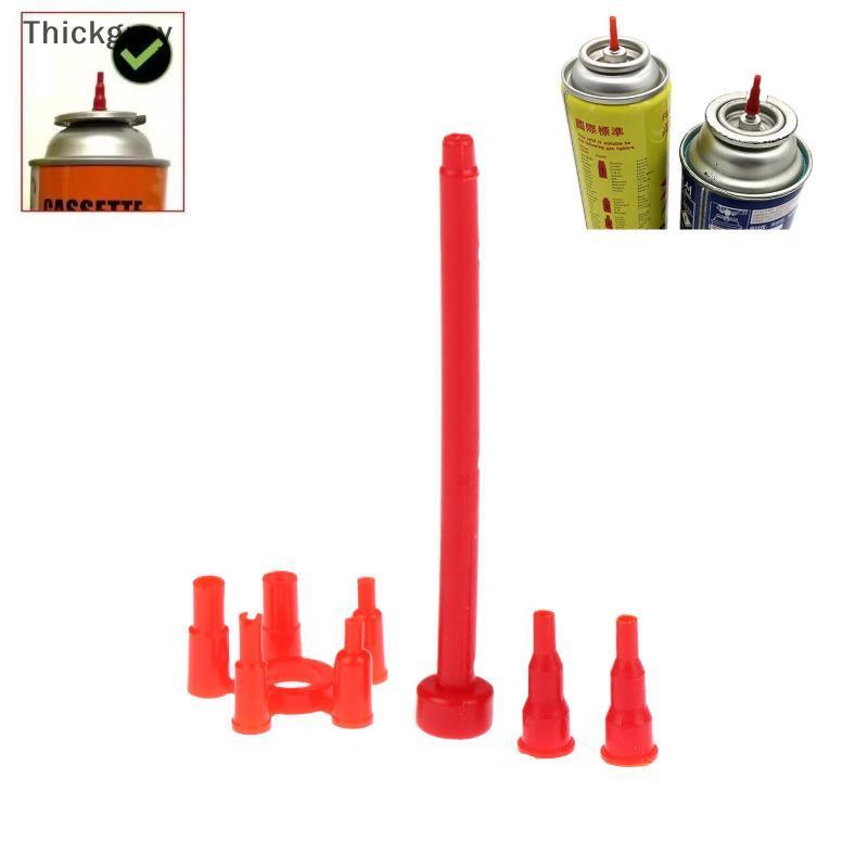 Kit Adaptador Universal De Preenchimento De Gás Butano Para Pistola De Pulverização De Isqueiro De Tanque De Cassete Rec