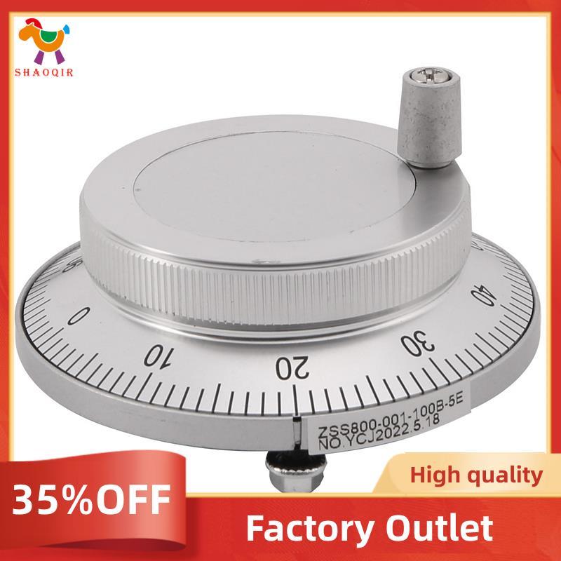 Volante Pulsador CNC 5V 4Pin Gerador De Pulso Manual Roda Máquina Codificador Rotativo 80mm 5V-4Pin-100PPR