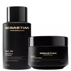 Kit Sebastian Professional Dark Oil Mask Home (2 Produtos)