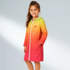 Roupão De Natação Infantil New Malta Speedo - AMARELO SPIRIT ROSA EUPHORIA